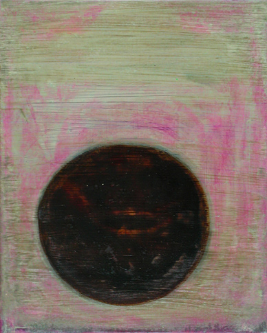 Nikola Dimitrov, Venus, Acryl, Öl und Tusche auf Papier auf Keilrahmen, 25 x 20 cm